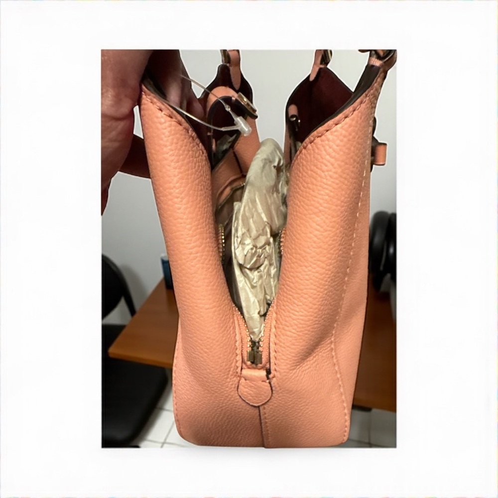 Kate Spade Blush Shoulder Bag/tote with Bow Accent - Picture 12 of 15